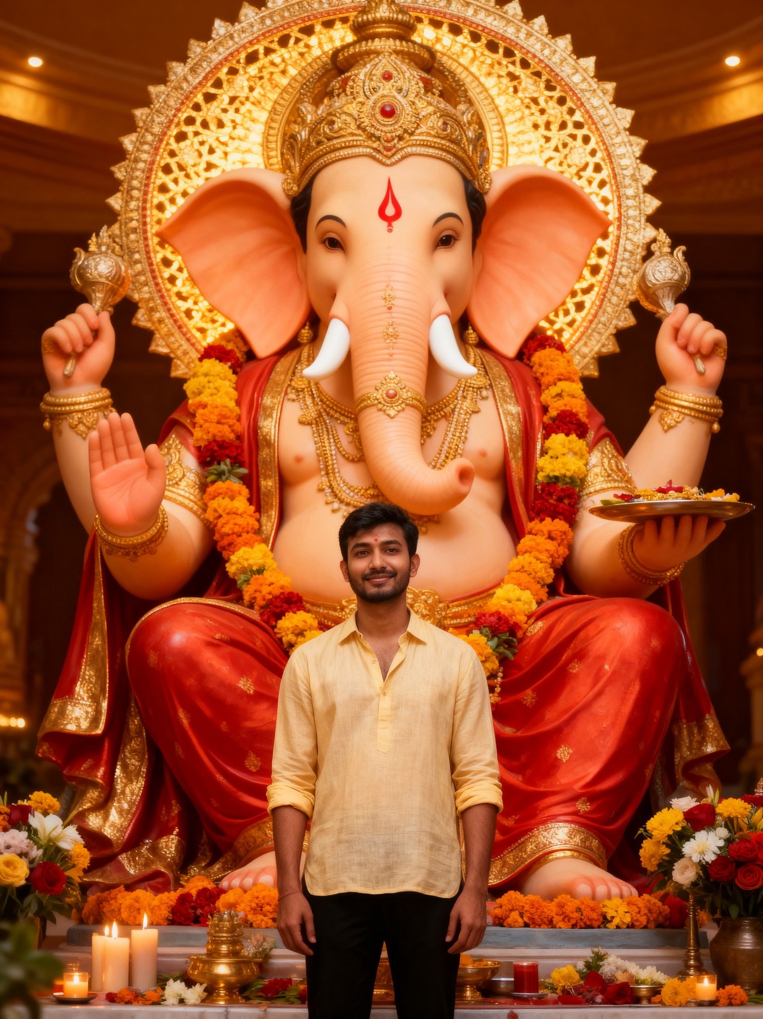 Ganesha Devote