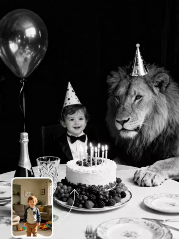 Kid & Lion